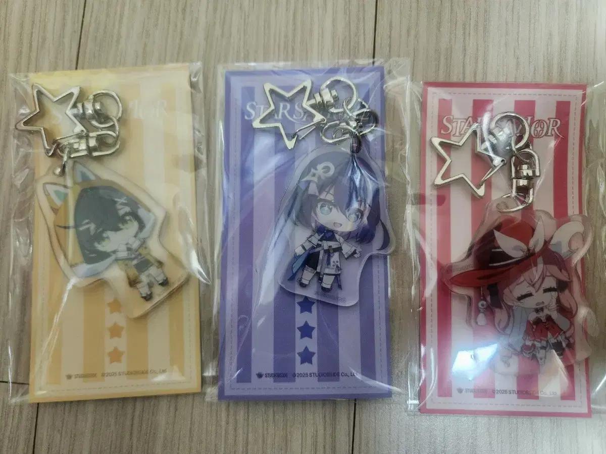 스타세이비어 agf 스마일,루나,오메가 아크릴키링