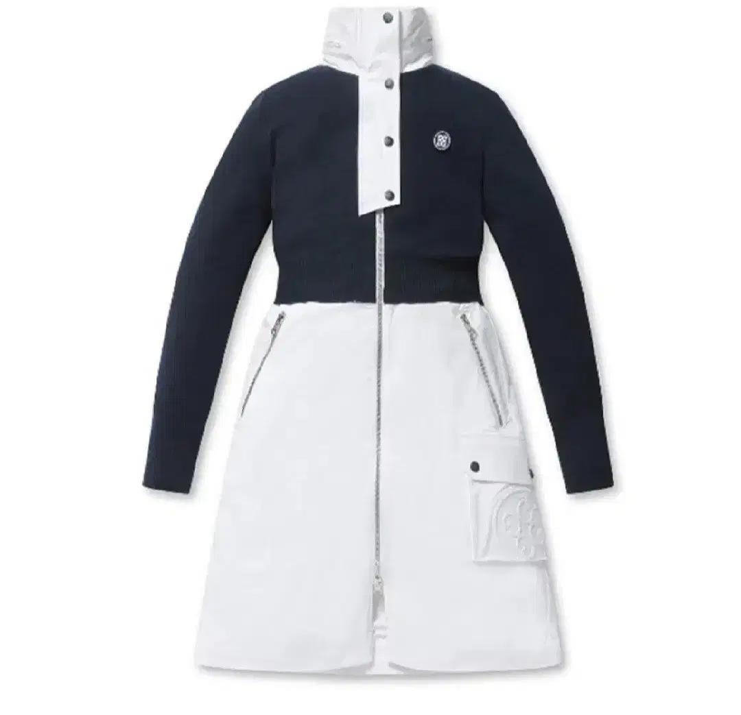 지포어 여성 방풍니트 점퍼원피스 S(백화점 정품)