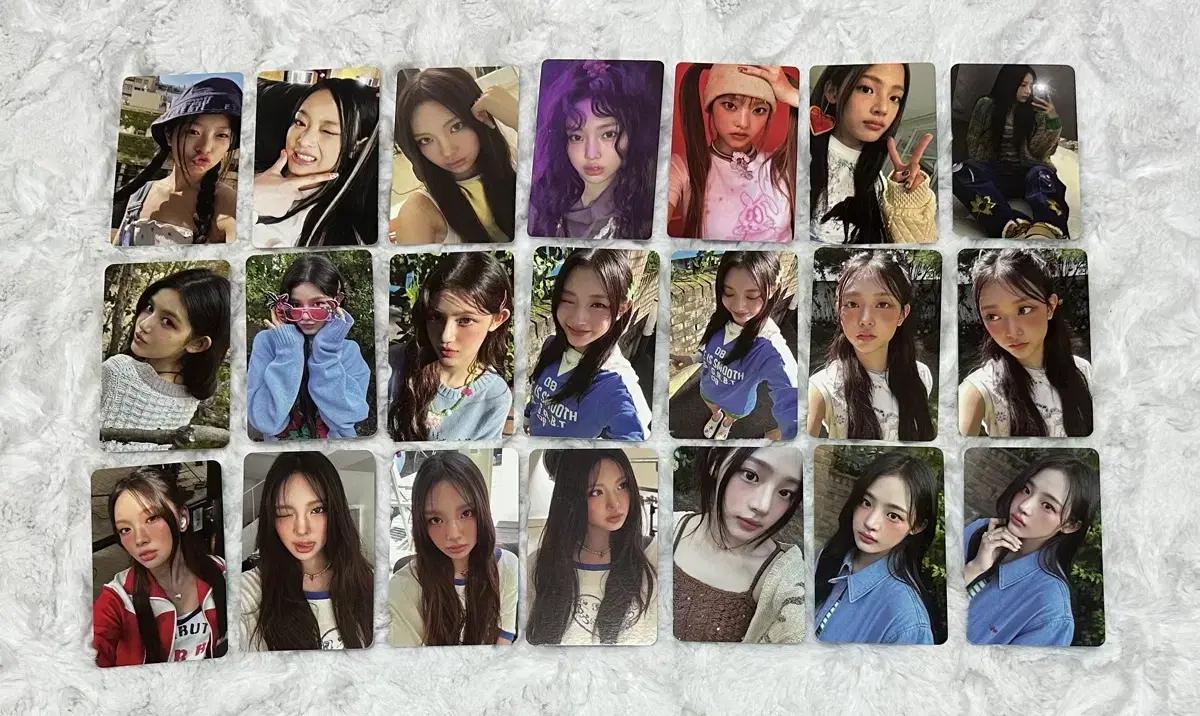 뉴진스 포카 판매