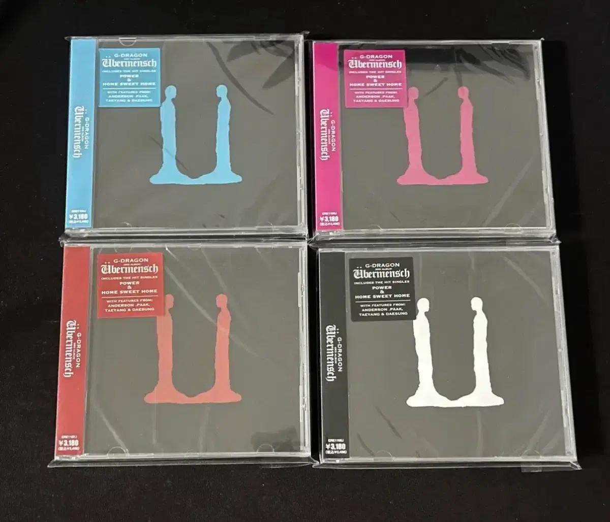 G-DRAGON Ubermensch CD 앨범 (미개봉)