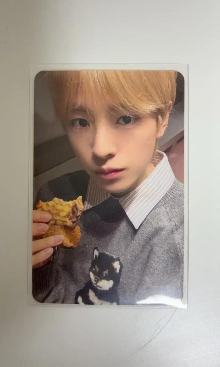 엔시티위시 유우시 컬러 애플뮤직 럭드 붕어빵 포카 판매