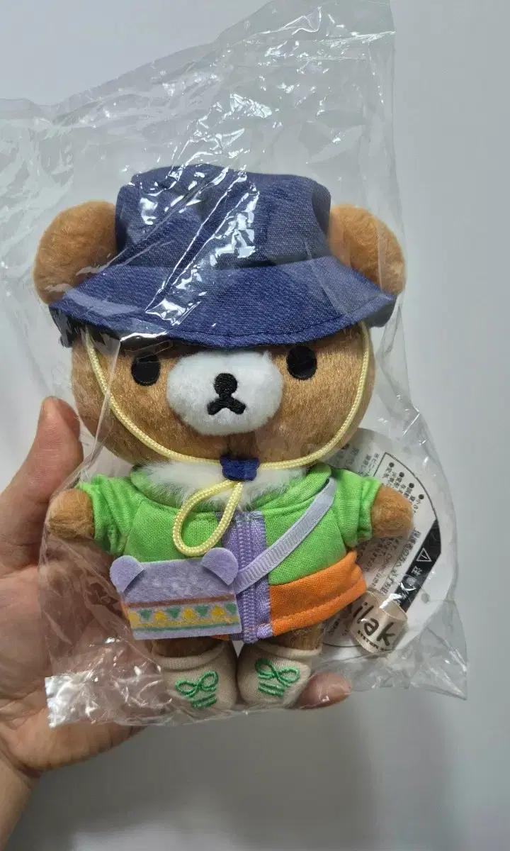 리락쿠마 차이로이코구마 챠이로이코구마 등산 캠핑 인형 새상품