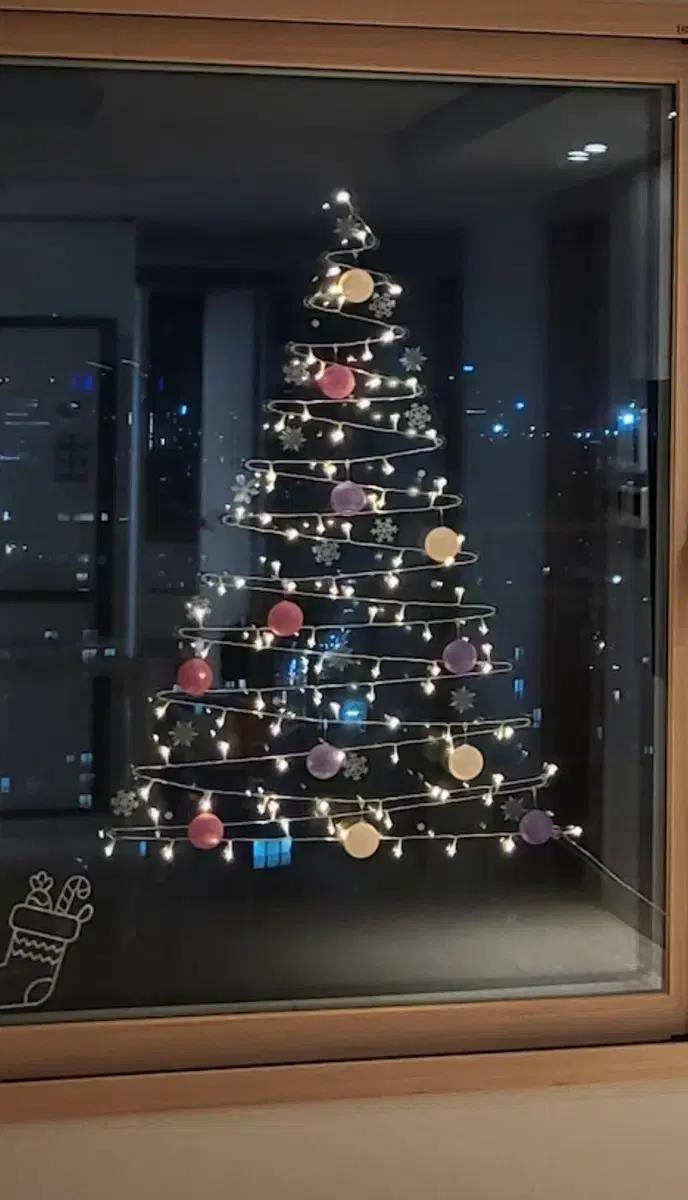 새상품)코튼볼트리전구.크리스마스.트리장식.앵두전구.조명.캠핑.전구