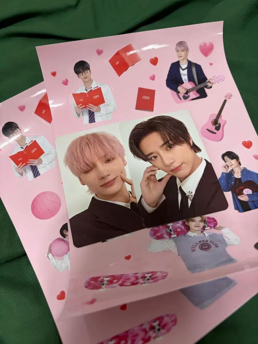 투모로우바이투게더 TXT VR하트어택 콘서트 범규 휴닝카이 포카+특전2장