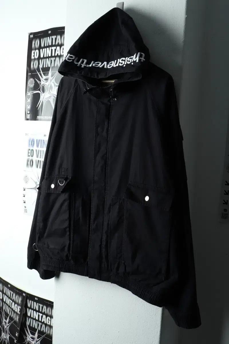 (L-XL) 디스이즈네버댓 집업 바람막이 점퍼자켓 테크웨어-162F5