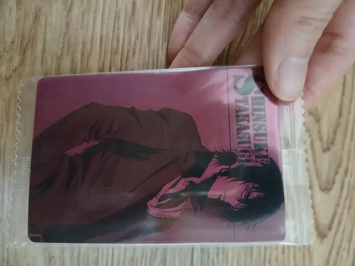 은혼 타카스기 신스케 웨하스 메탈 카드 굿즈