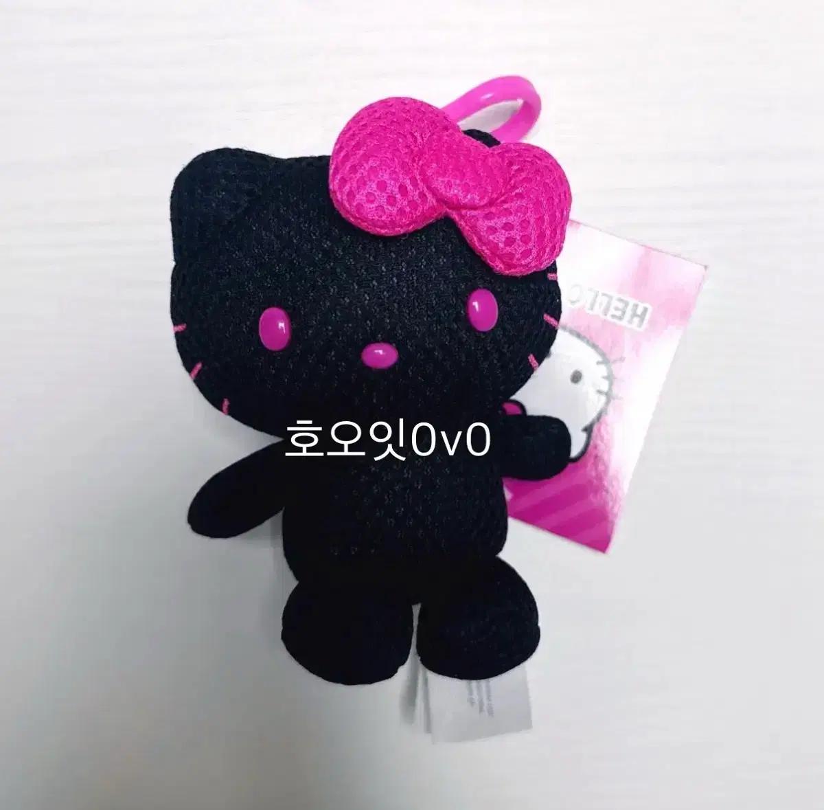 산리오 미국한정 블랙키티 키링
