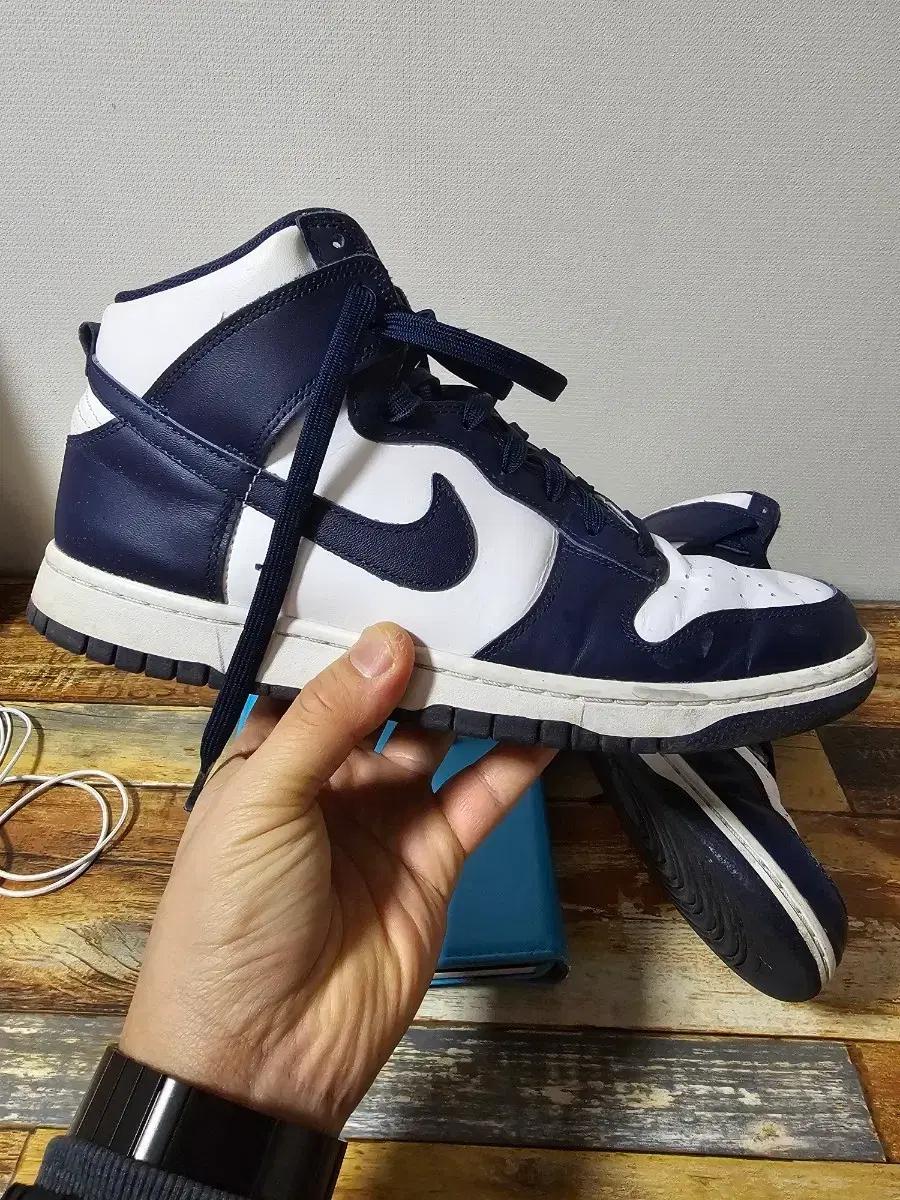나이키 덩크 하이 챔피언쉽 네이비 280~285 조던 농구화