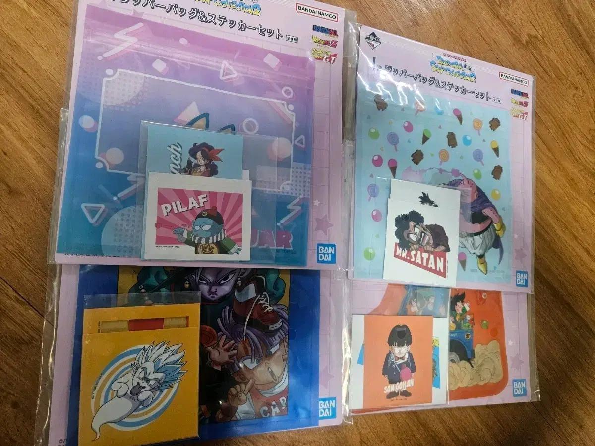 제일복권 드래곤볼 스냅 콜렉션 2|상-지퍼백&스티커 세트