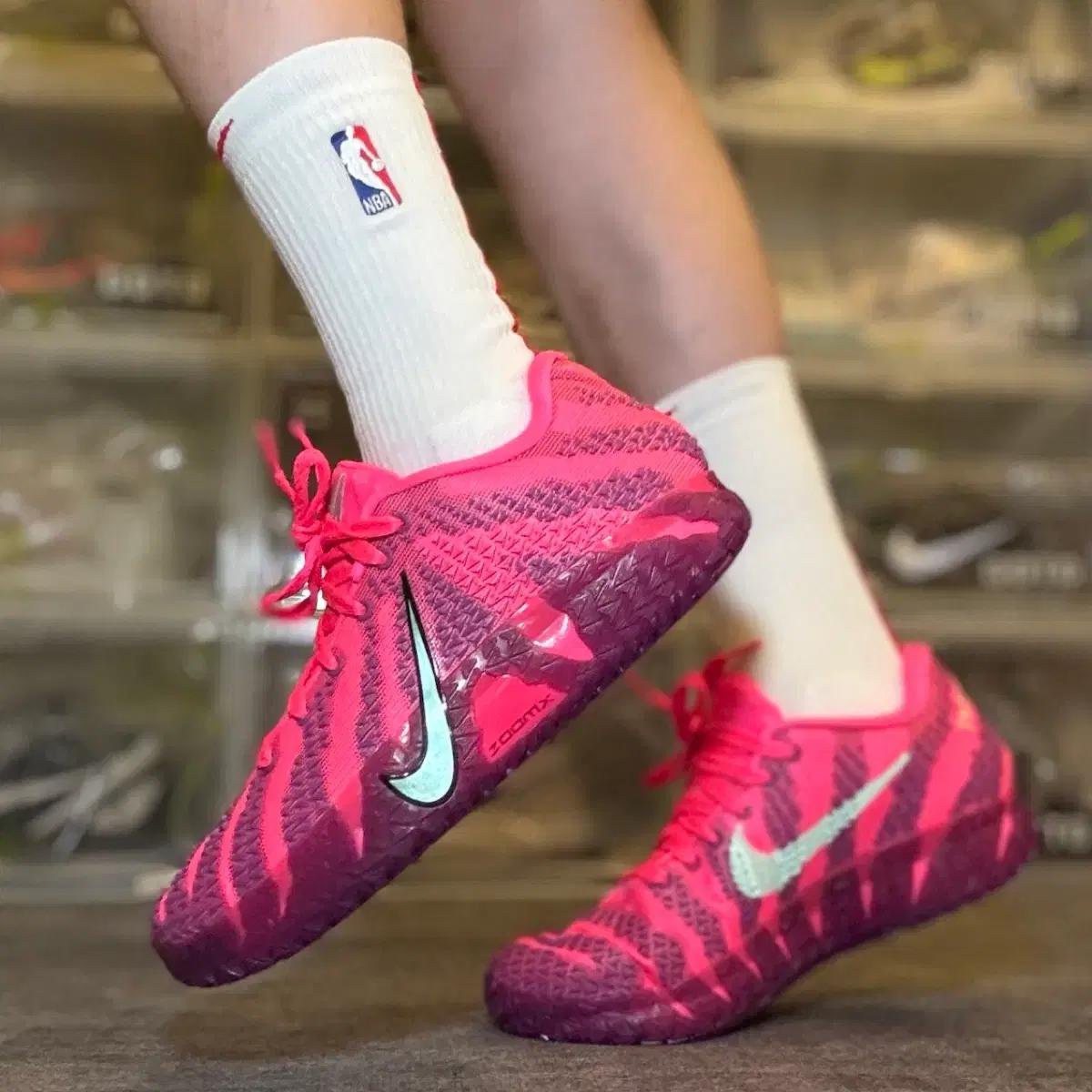 나이키 Ja 3 모란테 3 컴포트 실전 내마모성 미끄럼 방지 비틀림 방지