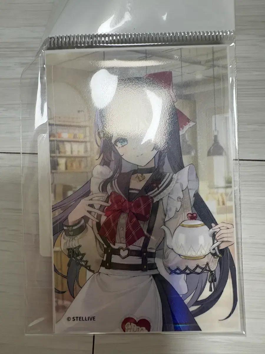 스텔라이브 시라유키 히나 체크카드 스티커(미개봉 새상품)