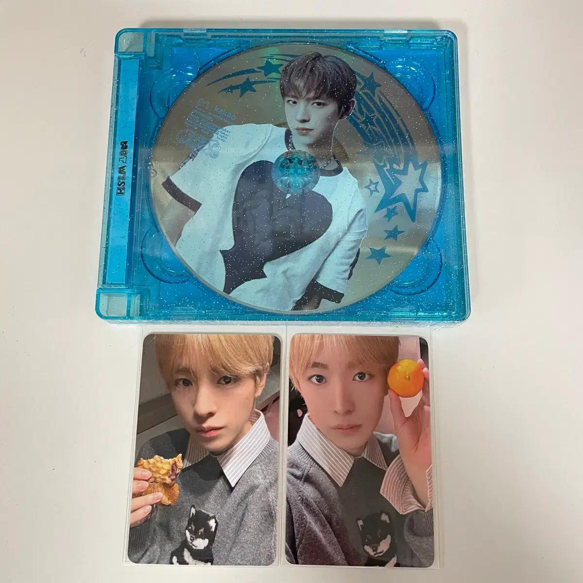 엔시티 위시 컬러 유우시 에버라인 애플뮤직 2차 럭드 포카 일괄