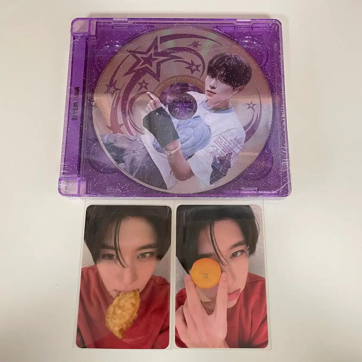 엔시티 위시 컬러 시온 에버라인 애플뮤직 2차 럭드 포카 일괄