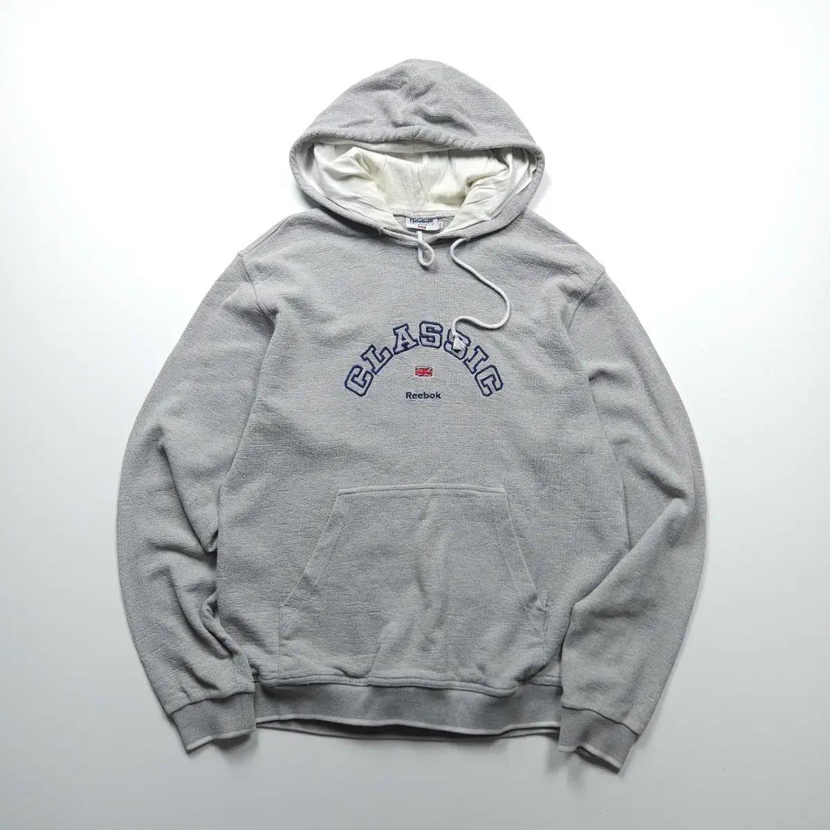 00s 리복 클래식 빅로고 후드 니트 (XL)
