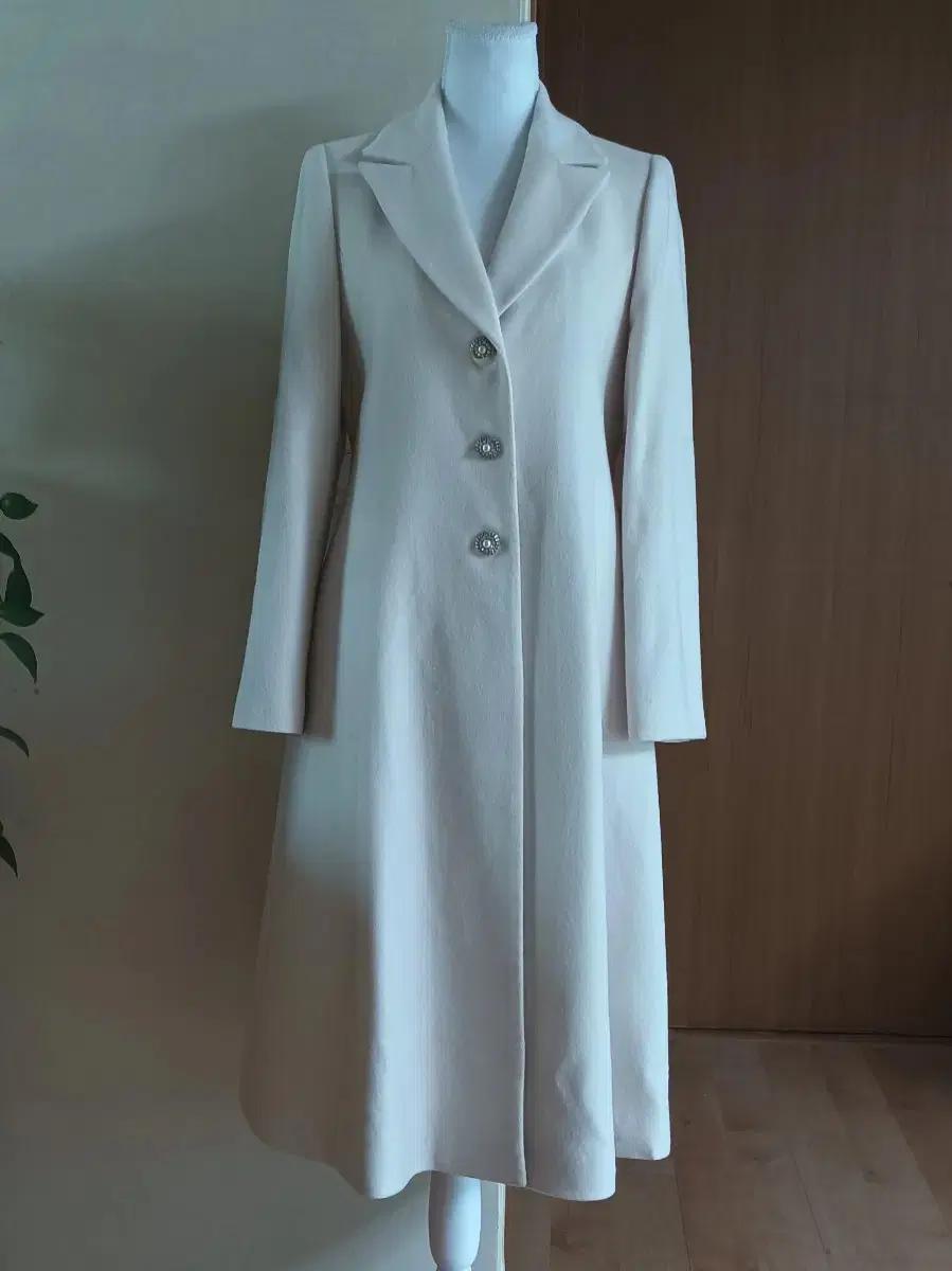 새상품급)미니멈 럭셔리 울/캐시미어 롱코트