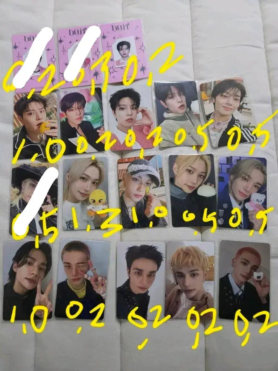 Stray Kids 스트레이키즈 특전 포카 현진 필릭스 승민