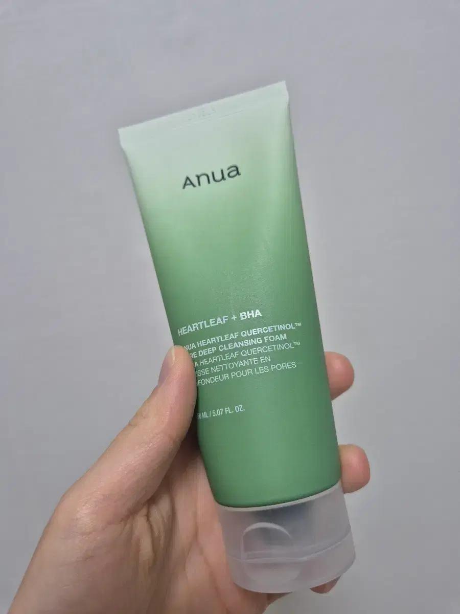 새상품 아누아 어성초 쿼세티놀 포어 딥 클렌징폼 150ml