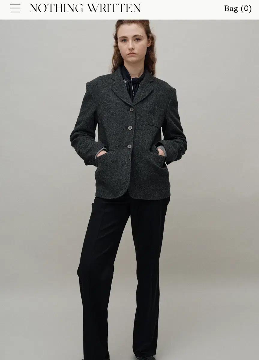 낫띵리튼 울 자켓