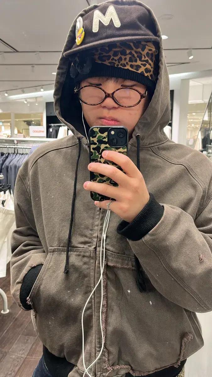 Etce vintage work hood jacket M