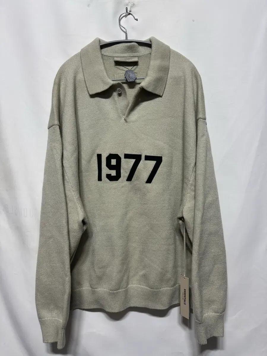 XL (새상품) 피어오브갓 에센셜 1977 폴로 니트