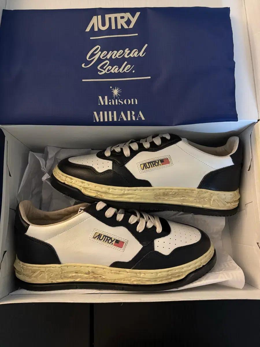 오트리 x MAISON MIHARA YASUHIRO 스니커즈