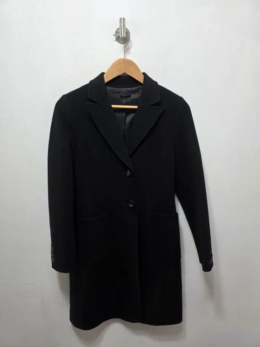 보브여성 기본 코트 블랙 S