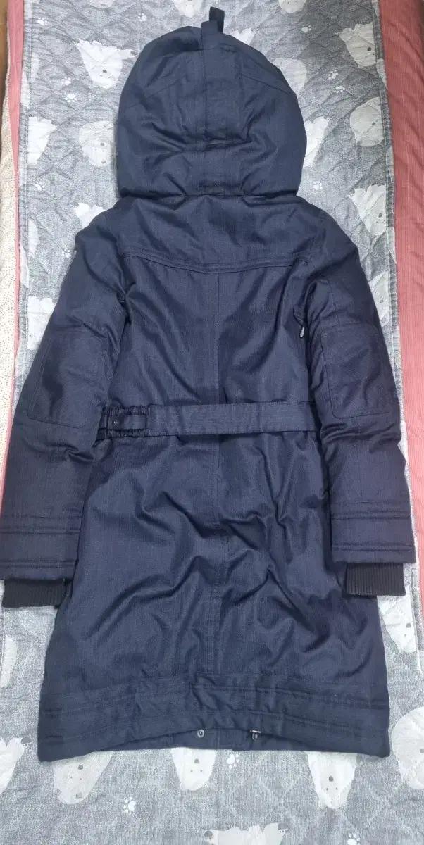 노비스 아스트리드 롱 패딩 네이비