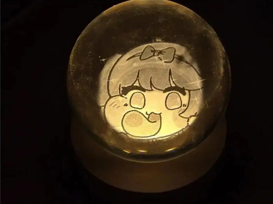 트릭컬 버터 LED 유리 무드등 판매