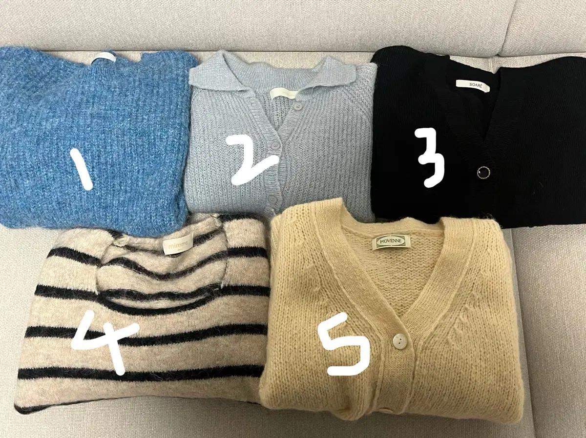 여성 겨울니트 새것 (3회미만)