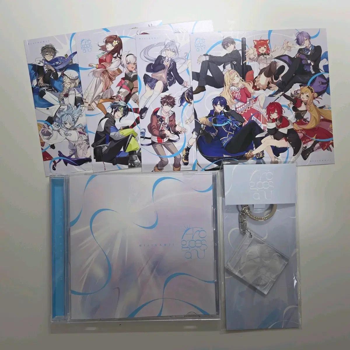 니지산지 Arc goes oN CD 유상특전&어나더재킷 포함