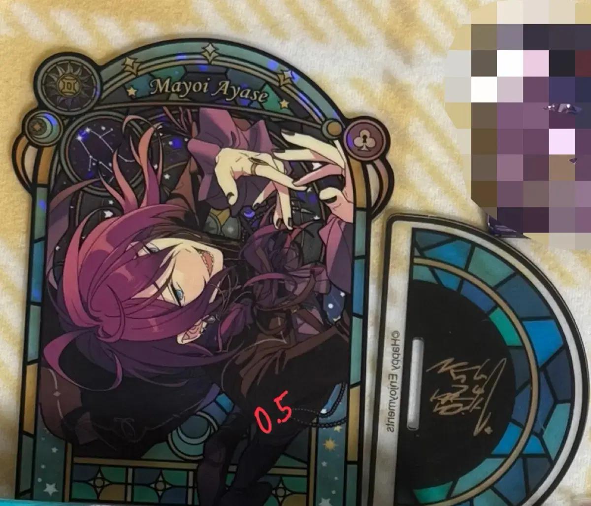 앙스타 아야세 마요이 스테인드글라스