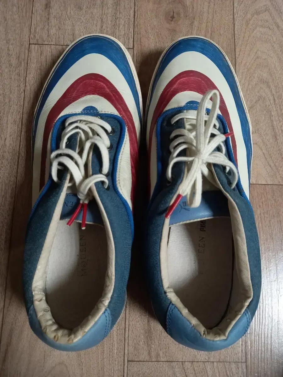 알렉산더 맥퀸x퓨마 스트라이프 스니커즈  260