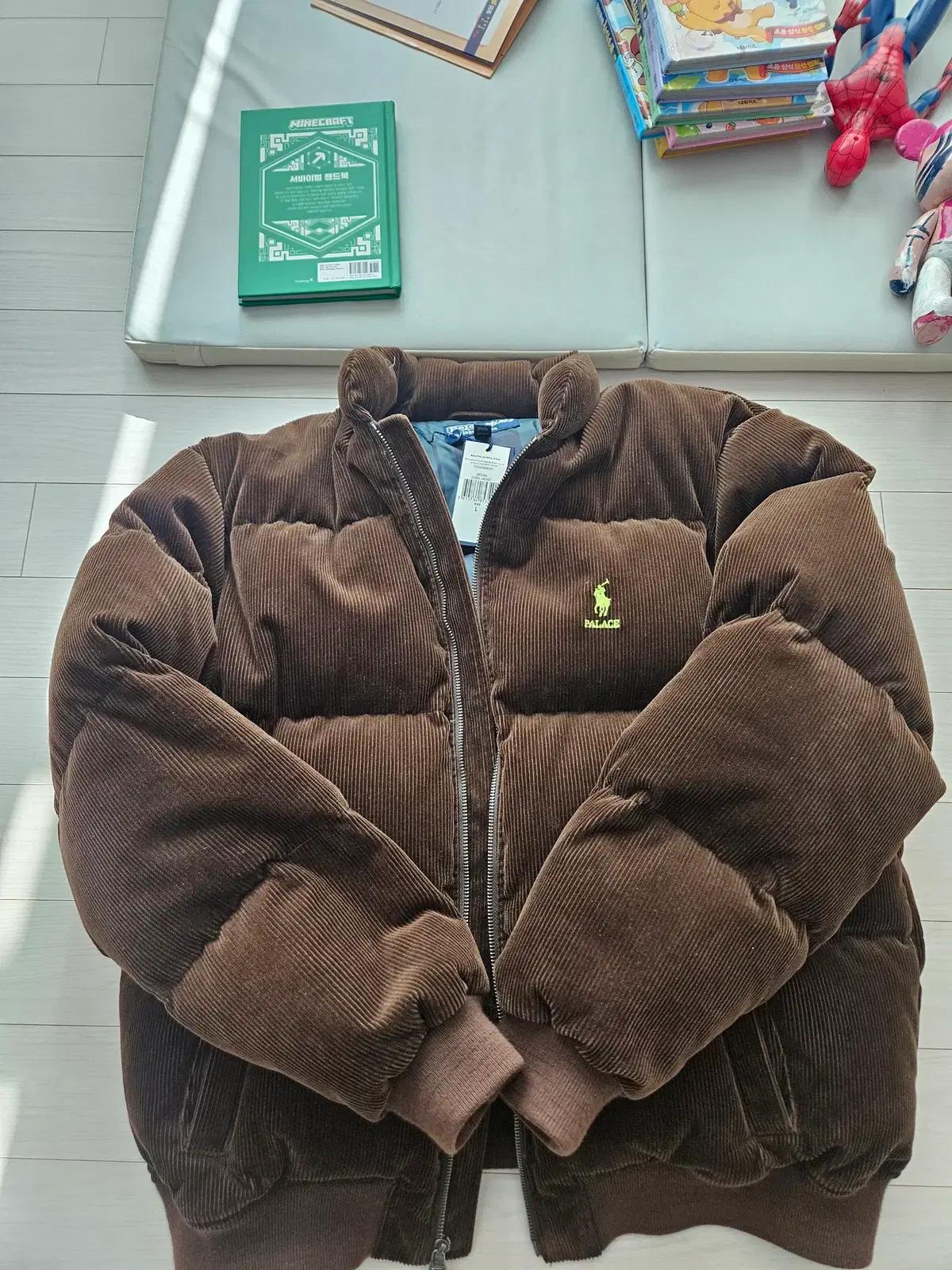 팔라스 폴로랄프로렌 코듀로이 패딩 자켓