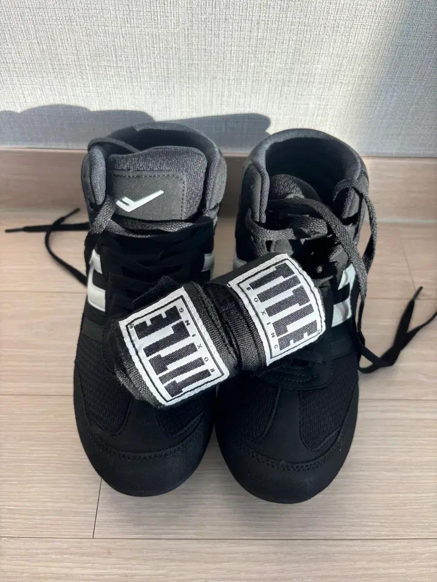 프로스펙스 블레이드 미드 복싱화 검정색 275mm