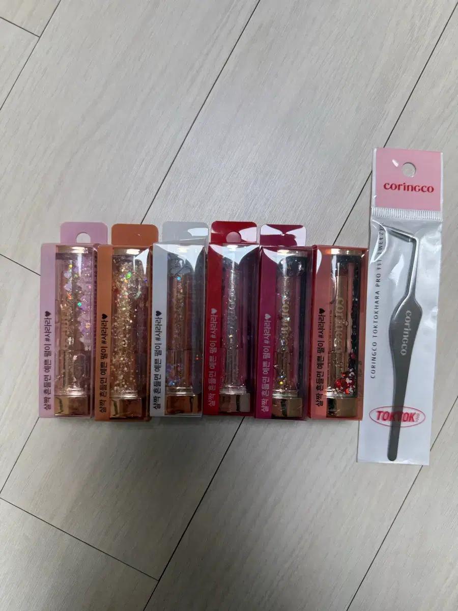 미개봉) 코링코 톡톡하라 노글루 속눈썹, 오르골립밤