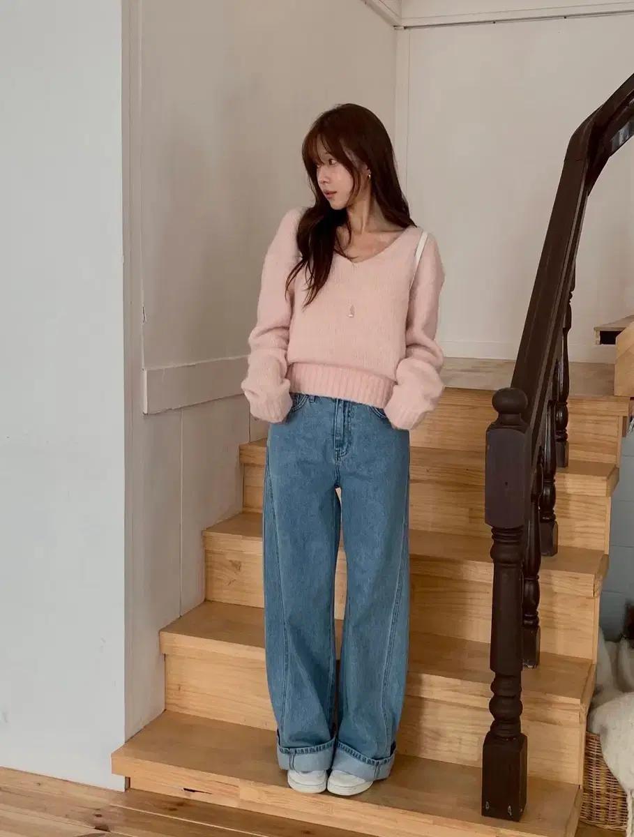 미엘 바니 뷔스티에+니트 세트