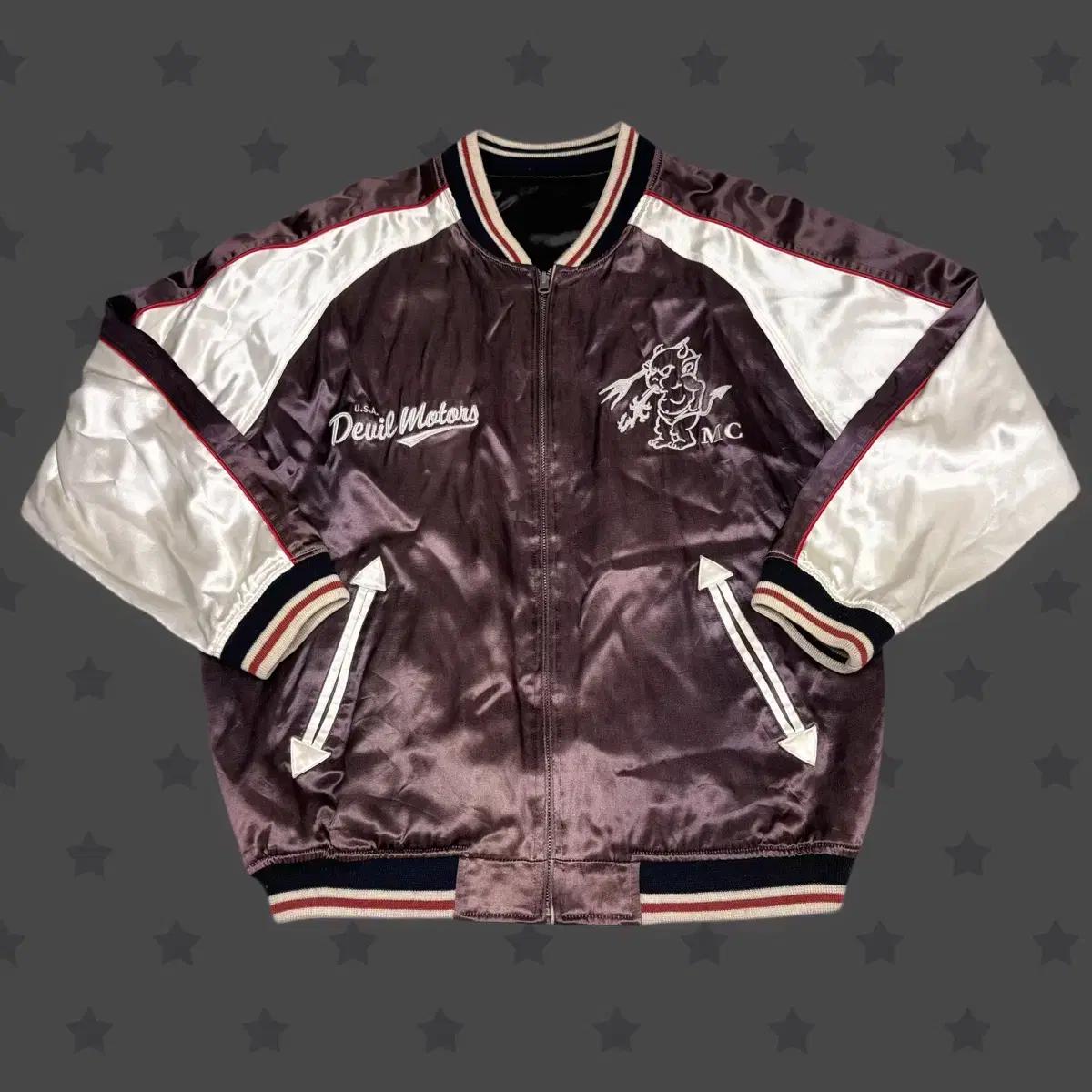 히스테릭 글래머 악마 아카이브 핀터깔 대장 리버시블 스카잔