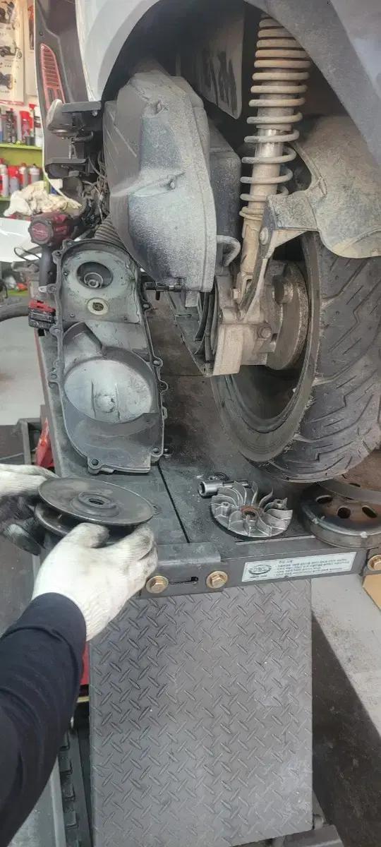 보이져 125  에보 18년식