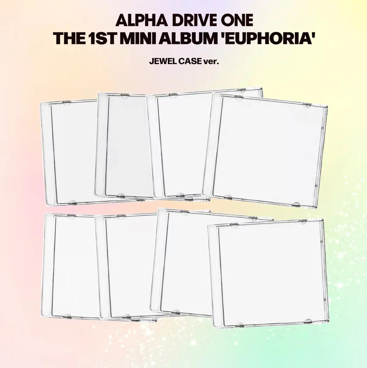 ALPHA DRIVE ONE 앨범 쥬얼 케이스 분철