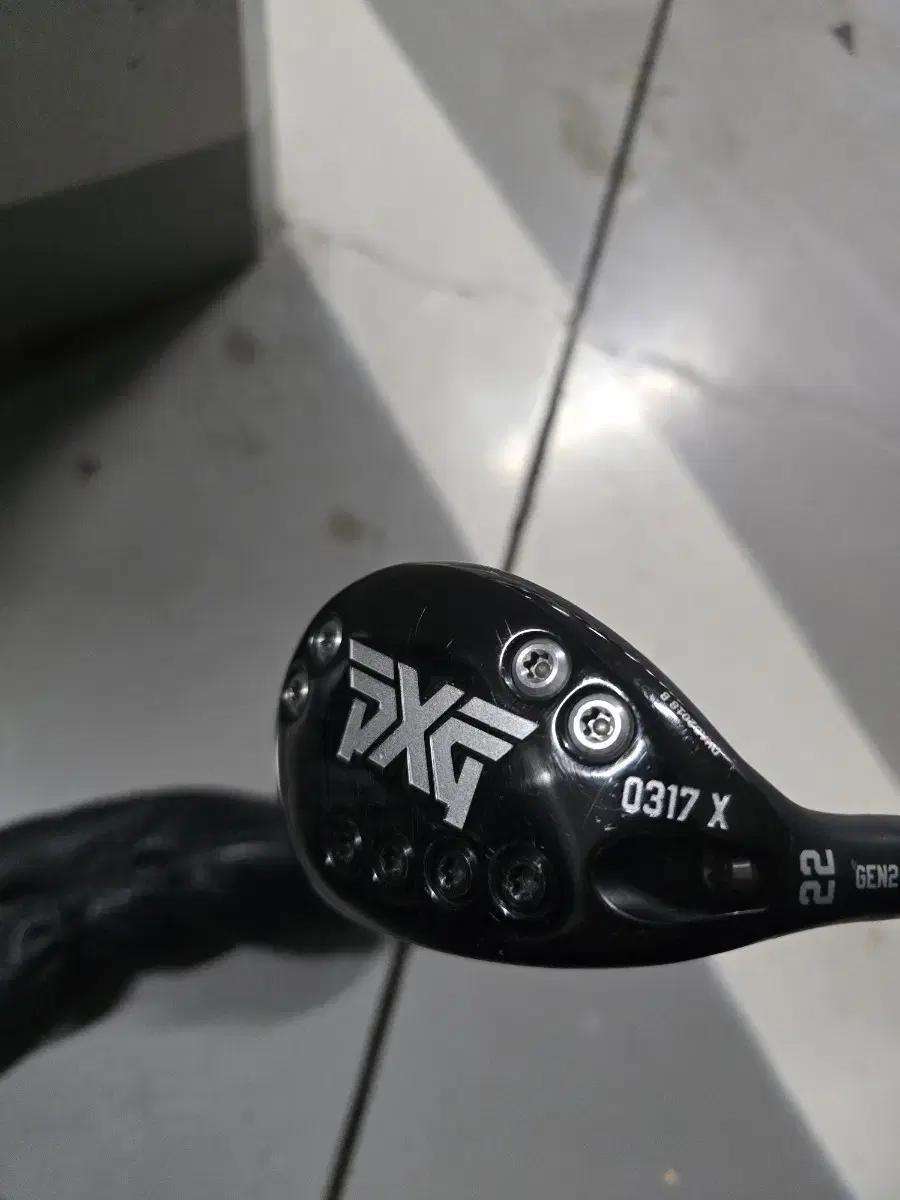 좌타 pxg 4번 유틸 22도