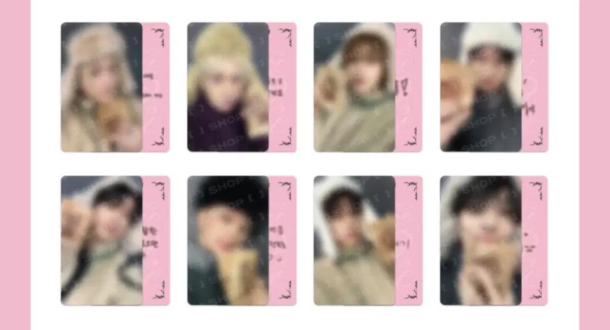(포카+앨범ot8=8.0) 스트레이키즈 팬즈샵 두잇 doit 영통 포카