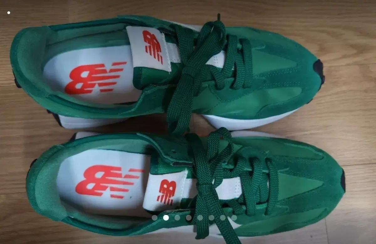 뉴발란스 327 버트블랑 그린 270mm