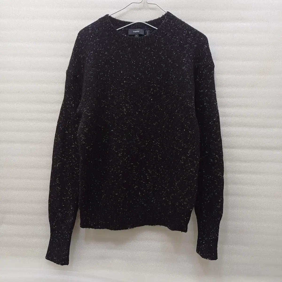 띠어리 메리노 울 베이비 알파카 라운드 니트 여성 헐렁 S 사랑봉봉