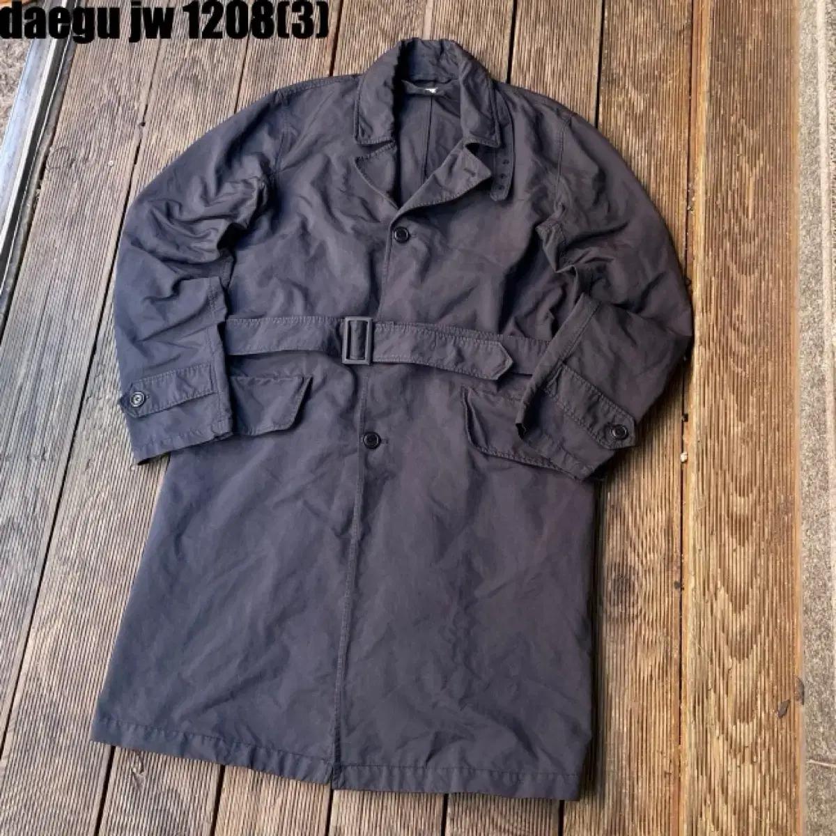 Cp컴퍼니 벨트 롱 트렌치 코트 블랙