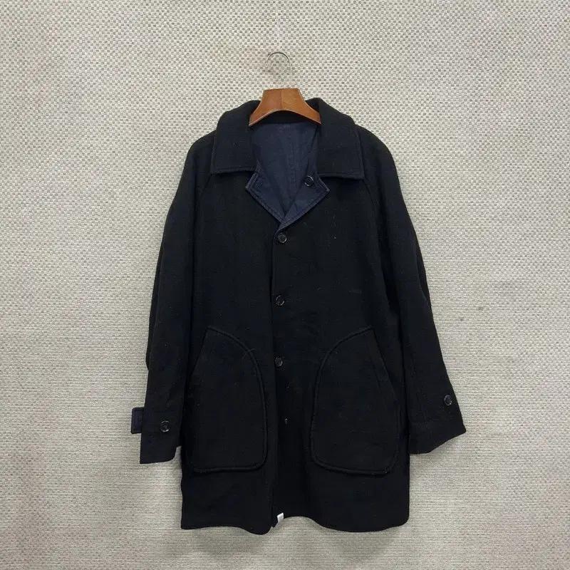 디스이즈네버댓 빈티지 리버시블 울 코트 자켓 M A02368