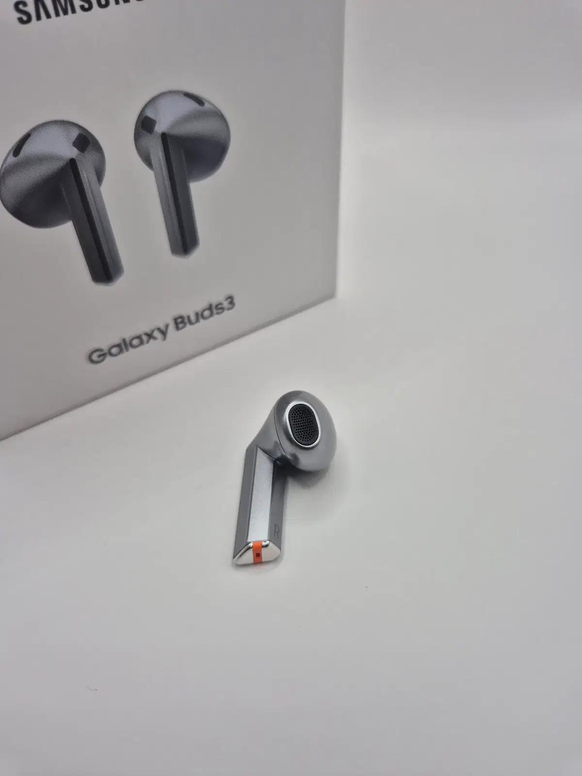 (새제품)버즈3 실버 오른쪽 R 이어폰/이어버드 단품/낱개/삼성정품