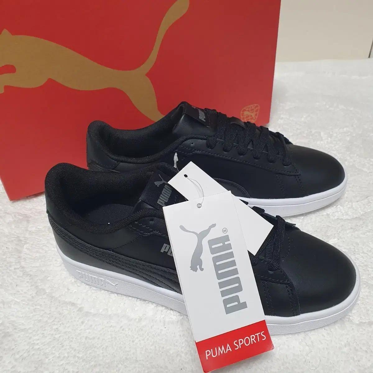 푸마 스매쉬 3.0 L 여성운동화.푸마 블랙 여자 스니커즈 운동화 새상품