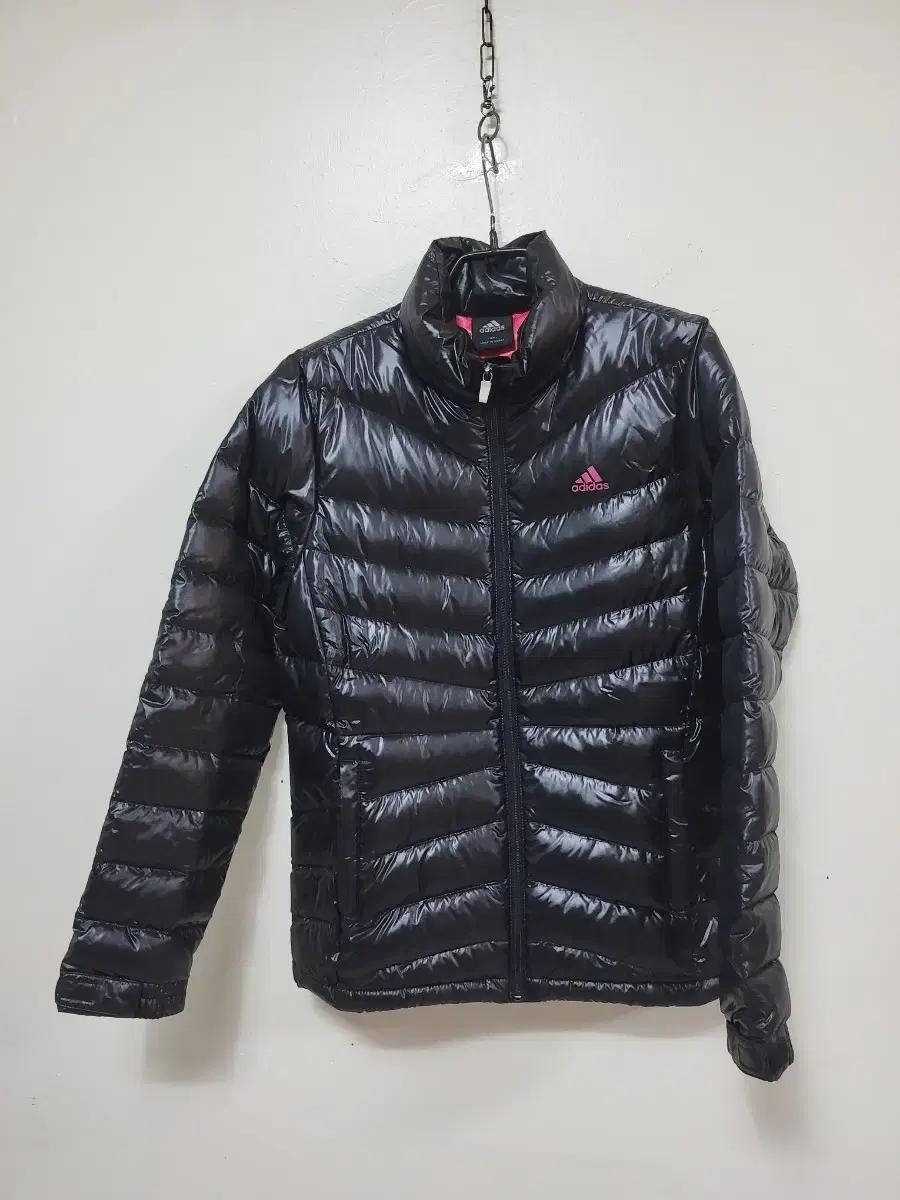 아디다스 블랙 경량 패딩 여성