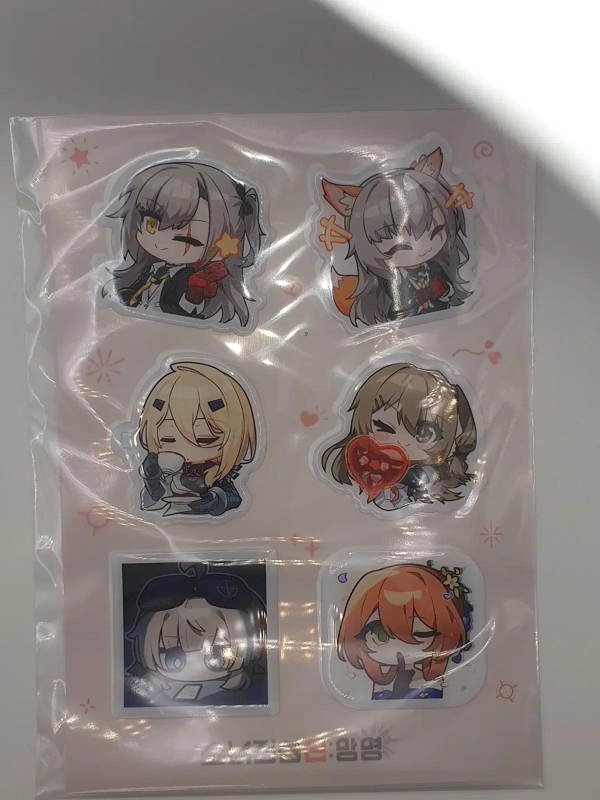 소녀전선2 망명 대형 스티커 AGF 소전