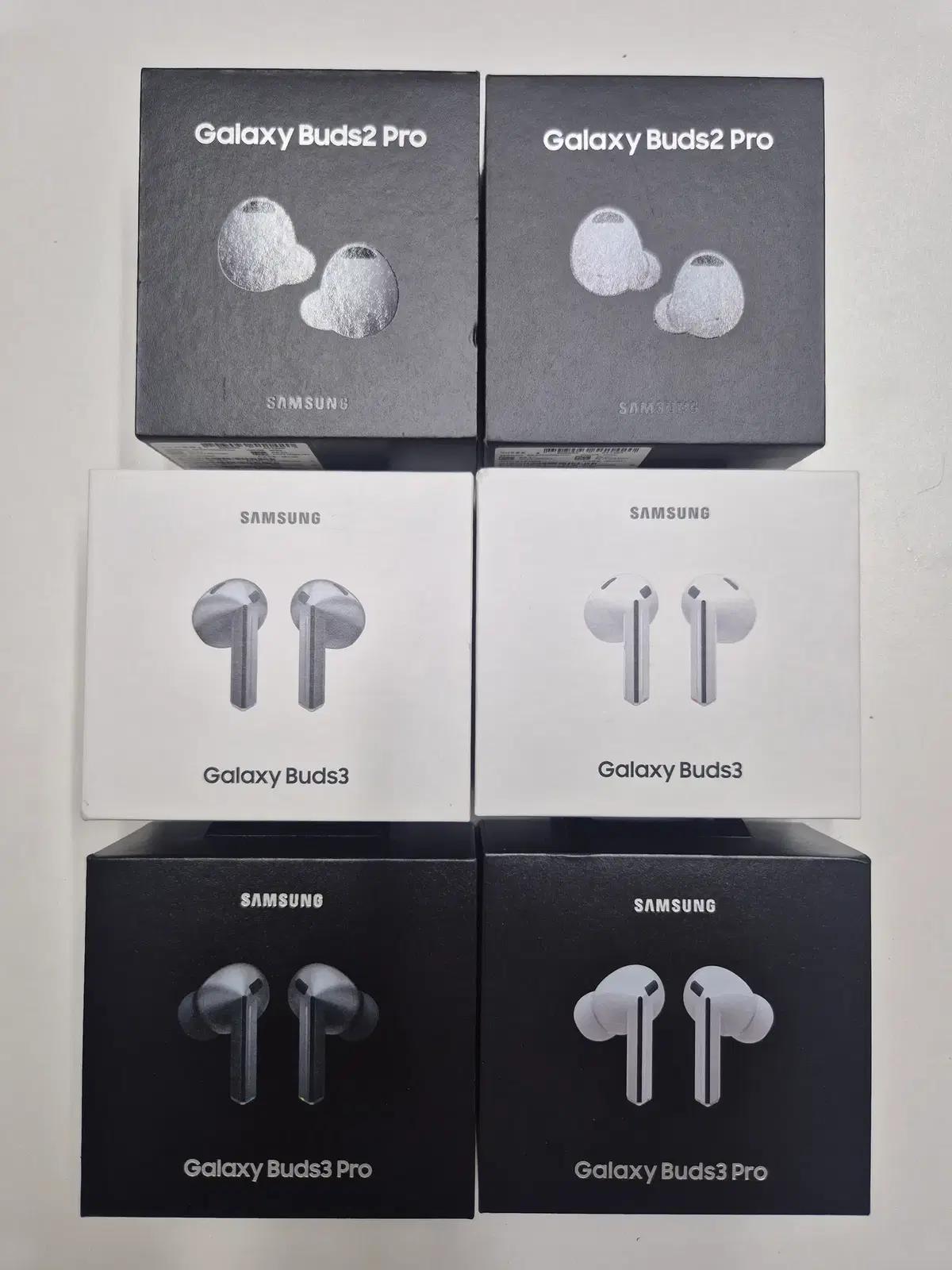 <삽니다> 버즈2프로, 버즈3, 버즈3프로 새제품,중고 구매